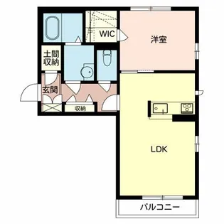 シャーメゾンNANRYU C【2階】の間取り