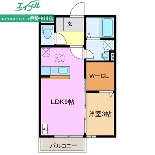 カモミール【1階】の間取り