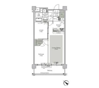 パークキューブ西ヶ原ステージ【6階】の間取り