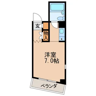 グランデール泉【2階】の間取り