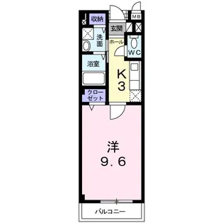M・ガーデン【2階】の間取り