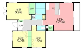神奈川県藤沢市鵠沼松が岡1【一戸建】の間取り