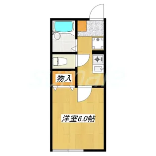 アムール壱番館【1階】の間取り