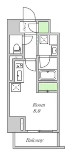 セルン新町【3階】の間取り