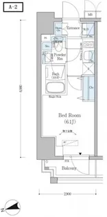東京都品川区戸越3【マンション】の間取り