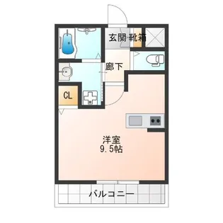 ISE伊勢住宅 住之江7407【1階】の間取り