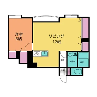タウンハウス太田【1階】の間取り