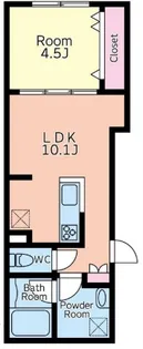 M’s LABEL西日暮里【3階】の間取り