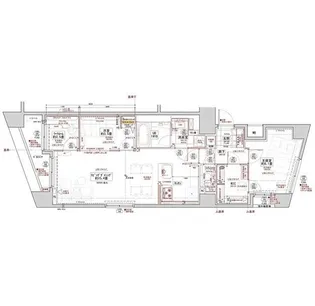 東京都渋谷区上原3【マンション】の間取り
