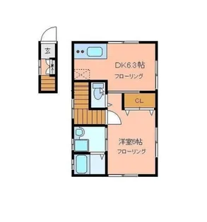 TINY GROVE【2階】の間取り