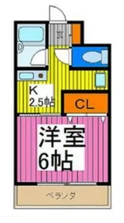 ソレアードMY【2階】の間取り