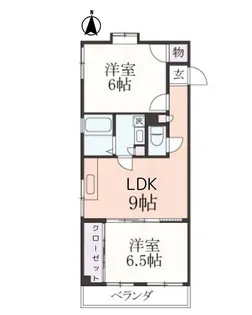 東京都葛飾区東立石1【マンション】の間取り
