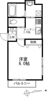 エンネコバ【3階】の間取り