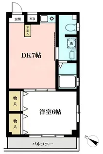 グループリビング大和【3階】の間取り