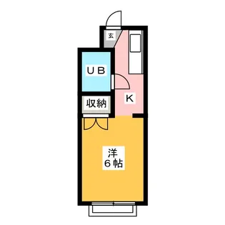 プラムハウス【2階】の間取り