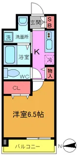 レジディア船橋II【8階】の間取り