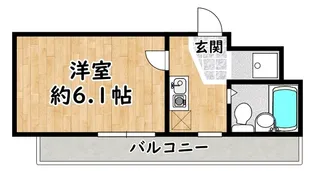 メイウール姫里【8階】の間取り