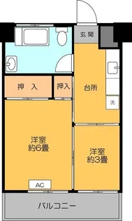 メゾン滝野川【3階】の間取り