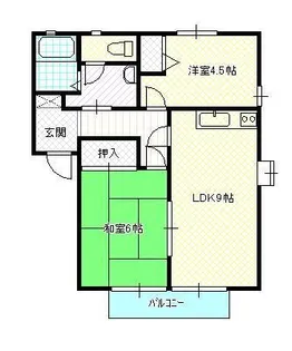 マブール A【2階】の間取り