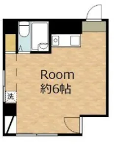 ダイシンプラザ【6階】の間取り