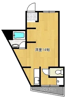 ソリッソ大物【2階】の間取り