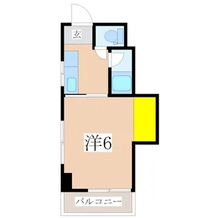 黄金ビル【5階】の間取り