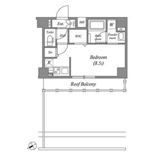 GENOVIA西高島平skygarden【7階】の間取り