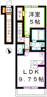 ラヴィエベル三鷹【2階】の間取り