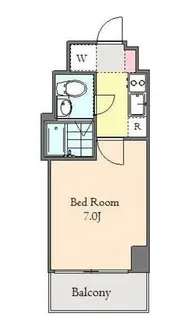 神奈川県横浜市神奈川区平川町【マンション】の間取り