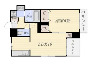 AlgoII【6階】の間取り