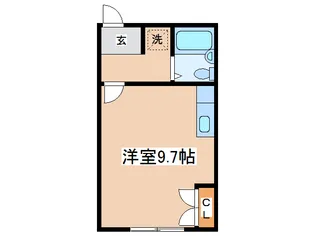 ドミールRAN【1階】の間取り