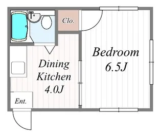 インティマシィエイト【4階】の間取り