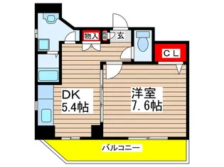 LIVELY CABIN【3階】の間取り
