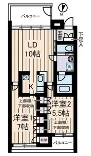 ドルフEAST【3階】の間取り