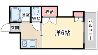 コレクション中崎1【3階】の間取り