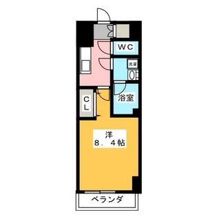 WESTIN柴田【6階】の間取り