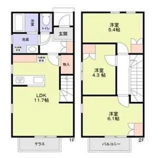 コンフォート松原の間取り