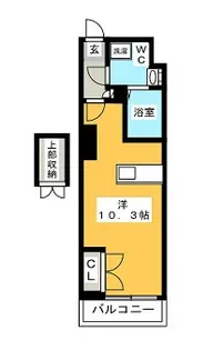 club orient No72【14階】の間取り