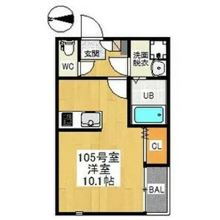 GRANDTIC車道【1階】の間取り