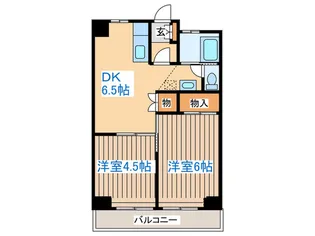 亀兵ビル【7階】の間取り