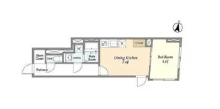 コンフォリア本駒込一丁目【3階】の間取り
