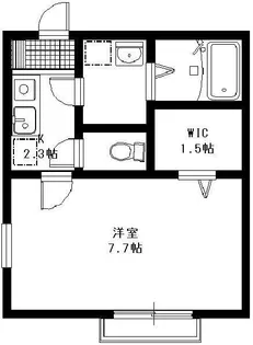 ヒルサイド和田【2階】の間取り