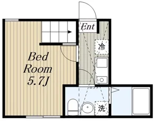 シティベル【2階】の間取り