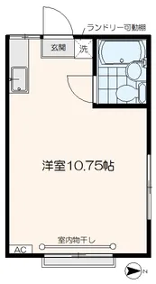 ヴィラ高松【2階】の間取り