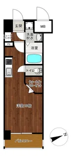 レジスタ大塚西【3階】の間取り