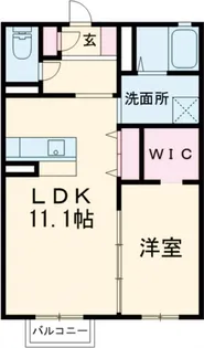 ブランエール L【1階】の間取り