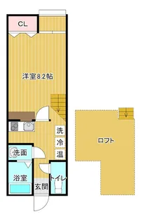 クエストA【2階】の間取り