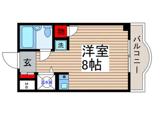 ラフォ-レひらとB棟【2階】の間取り