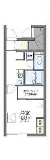 レオパレスグランメール【1階】の間取り