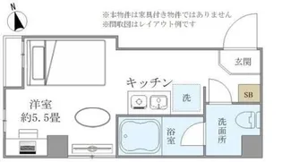 ソレイユ アン【1階】の間取り